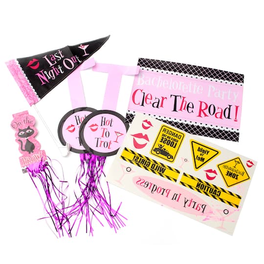 Bachelorette Party Car Decorating Kit By Celebrate It